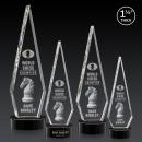 Springfield 3D Black on Stanrich Base Crystal Award