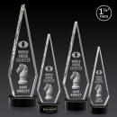 Springfield 3D Black on Stanrich Base Crystal Award