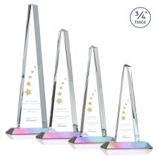 Majestic Tower Prismatic Crystal Award - Crystal Awards