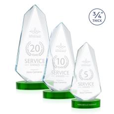 Sheridan Green on Alberton Base Abstract / Misc Crystal Award - Glass Awards