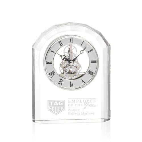 Corporate Awards - Crystal Awards - Birkdale Clock