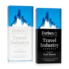 Cordova Rectangle Crystal Award - Sales Awards