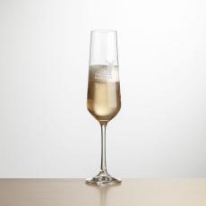 Cannes Flute - Deep Etch - Corporate Recognition Gifts