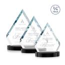 Apex Black on Alberton Base Crystal Award