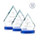 Apex Blue on Alberton Base Crystal Award