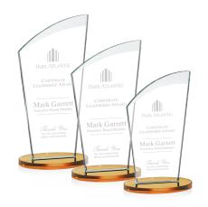 Tomkins Amber Peak Crystal Award - Sales Awards