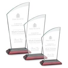 Tomkins Rosewood Peak Crystal Award - Modern Awards