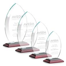 Windermere Rosewood Flame Crystal Award - Crystal Flame Awards