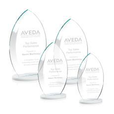 Windermere White Flame Crystal Award - Crystal Flame Awards