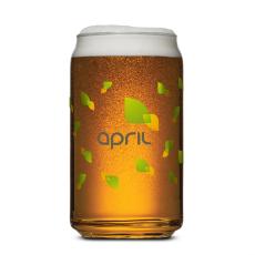 Beer Can Beer Glass - Full Color - Corporate Recognition Gifts