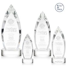 Fortier Clear on Base Peak Crystal Award - Crystal Awards