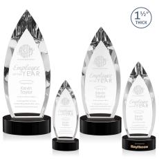 Fortier Black on Base Arch & Crescent Crystal Award - Newest Additions