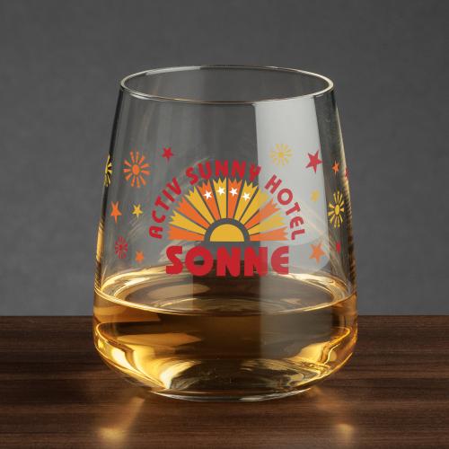 Corporate Recognition Gifts - Etched Barware - Dunhill Whiskey Taster - Full Color