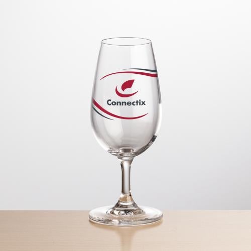 Corporate Recognition Gifts - Etched Barware - Coleford INAO Wine Taster - Full Color