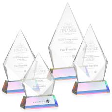 Shelton Prismatic on Newhaven Base Crystal Award - Corporate Awards