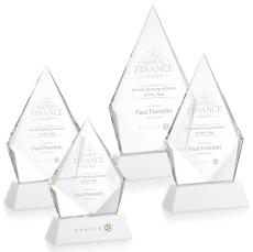 Shelton White on Newhaven Base Crystal Award - Corporate Awards