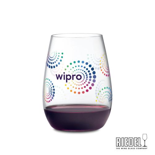 Corporate Recognition Gifts - Etched Barware - RIEDEL Stemless Spirits - Full Color