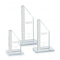 Employee Gifts - Executive Tower Starfire Obelisk Crystal Award