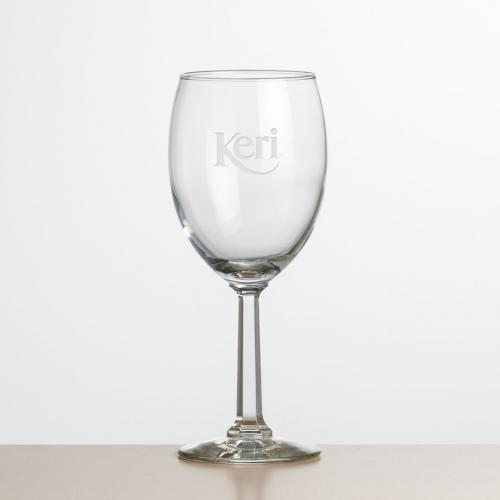 Corporate Gifts, Recognition Gifts and Desk Accessories - Etched Barware - Wine Glasses - Fairview Wine - Deep Etch 