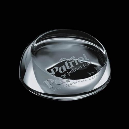 Corporate Gifts, Recognition Gifts and Desk Accessories - Paperweights - Slanted Paperweight