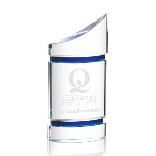 Corporate Awards - Crystal Awards - Crystal Pillar Awards - Gemma Obelisk Crystal Award