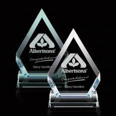 Employee Gifts - Achievement Diamond Glass Award