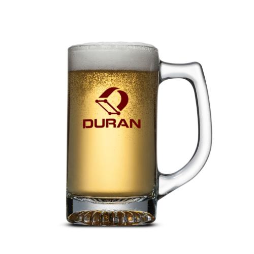 Corporate Recognition Gifts - Etched Barware - Stafford Beer Stein - Imprinted 