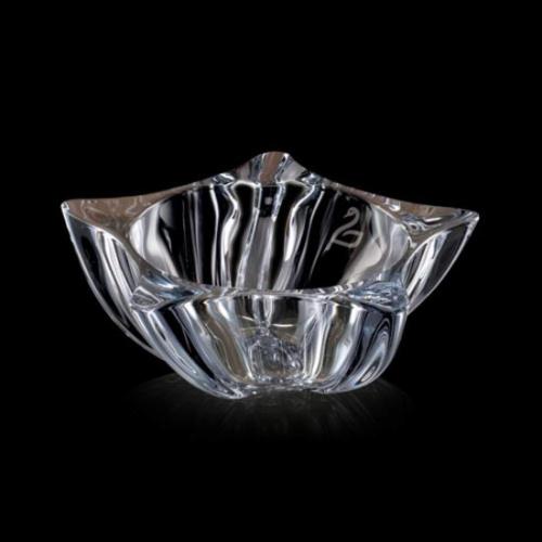 Corporate Awards - Crystal Awards - Vase and Bowl Awards - Manzini Bowl 