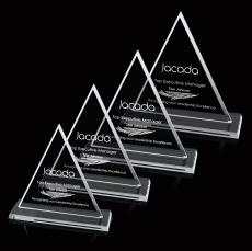 Princeton Starfire Pyramid Crystal Award - Corporate Awards