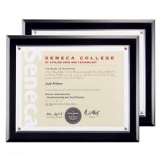 Merit - Black - Certificate Frames