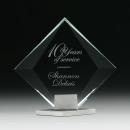 Diamond Solitaire Crystal Award