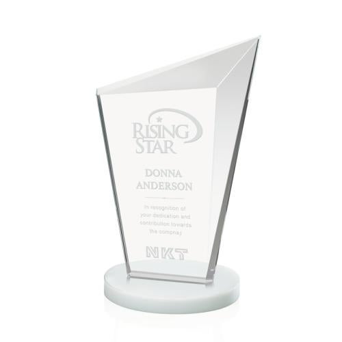Corporate Awards - Sales Awards - Wiltshire White Peak Crystal Award