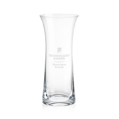 Corporate Awards - Crystal Awards - Vase and Bowl Awards - Gillingham Vase
