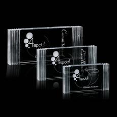 Wilkerson Rectangle Crystal Award - Crystal Awards