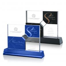 Killarney Rectangle Crystal Award - Closeout Corporate Awards