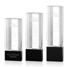Burton Obelisk Crystal Award - Crystal Awards