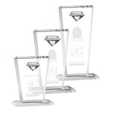 Regina Gemstone Diamond Crystal Award - Crystal Awards