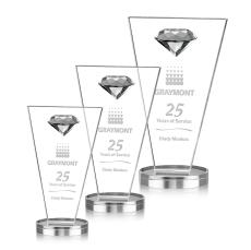 Jervis Gemstone Diamond Crystal Award - Crystal Awards