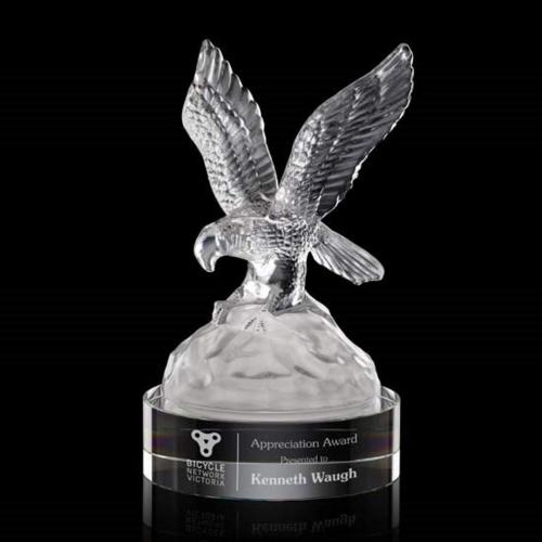 Corporate Awards - Buntingford Eagle Eagle Crystal Award