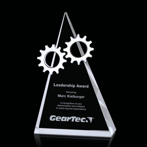 Corporate Awards - Barnard Gear Pyramid Crystal Award