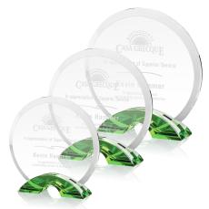 Huber Green Circle Crystal Award - Corporate Awards