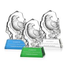 Ottavia Full Eagle Animals Crystal Award - Corporate Awards