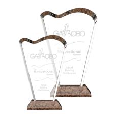 Escada Abstract / Misc Crystal Award - Corporate Awards