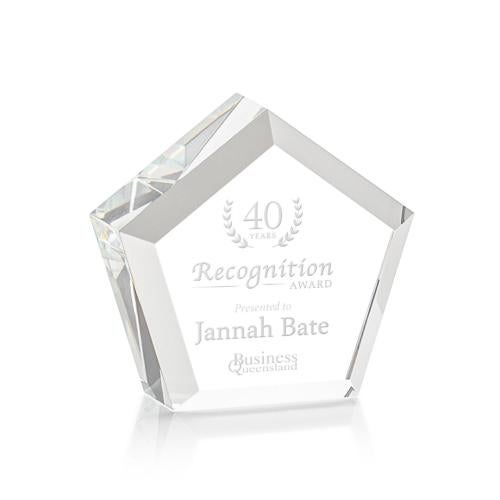 Corporate Awards - Crystal Awards - Crystal Paperweights - Genosee Crystal Award