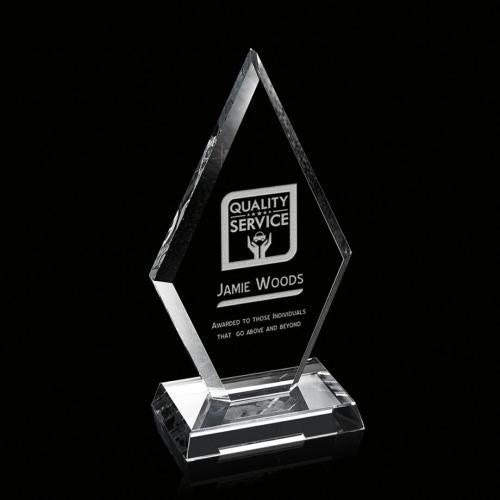 Corporate Awards - Crystal Awards - Premier Diamond Starfire Crystal Award