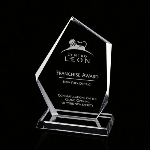 Corporate Awards - Sales Awards - Sovereign Starfire Peak Crystal Award