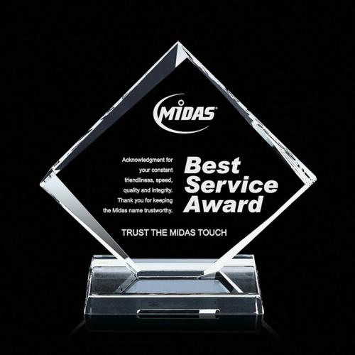 Corporate Awards - Crystal Awards - Regal Starfire Crystal Award