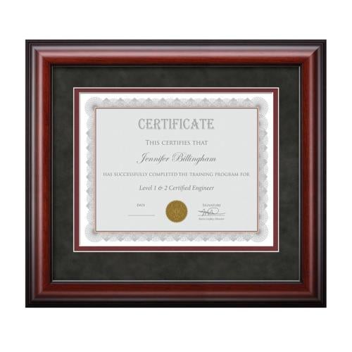 Corporate Awards - Certificate Frames - Addington   