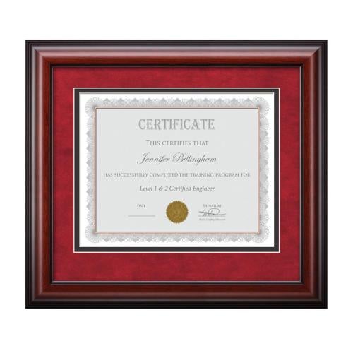 Corporate Awards - Certificate Frames - Addington   