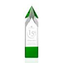 Coventry Green Obelisk Crystal Award